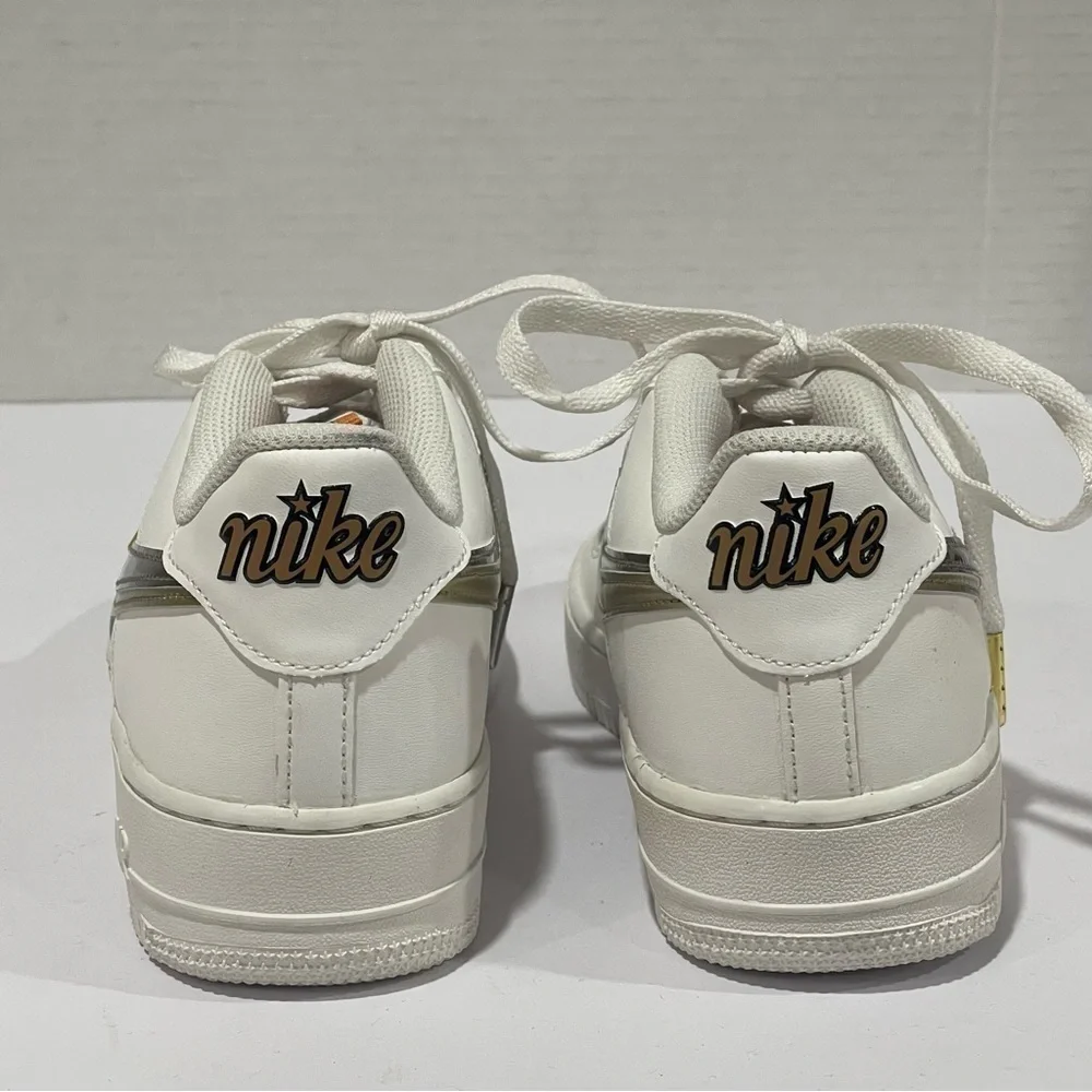 Nike Girls Air Force 1 LV8 Casual Shoes (DH9595-001) Youth - White Sz 6